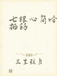 七根心简啥时候拍的