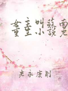 女主叫苏南清的重生小说免费阅读