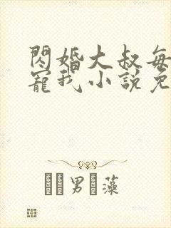 闪婚大叔每天狂宠我小说免费阅读