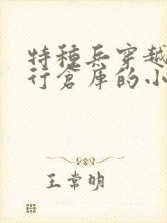 特种兵穿越回四行仓库的小说