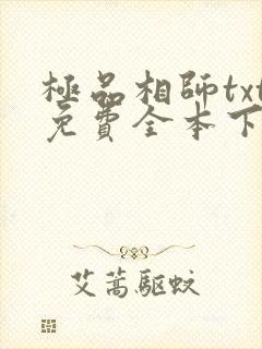 极品相师txt免费全本下载