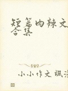 短篇肉辣文小说合集