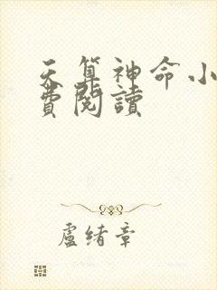 天算神命小说免费阅读