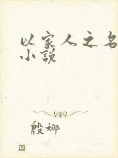 以家人之名原著小说