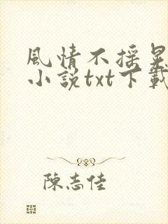 风情不摇晃原著小说txt下载