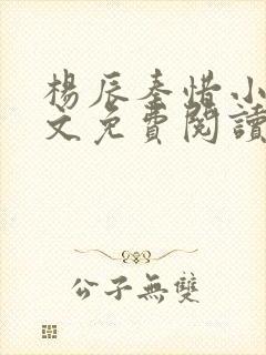 杨辰秦惜小说全文免费阅读最新章节