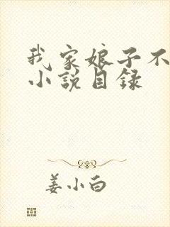 我家娘子不对劲小说目录