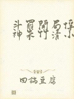 斗罗开局俘获女神朱竹清小说