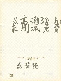 《高潮3》hd未删减免费看