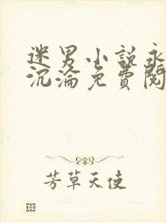 迷男小说永远的沉沦免费阅读