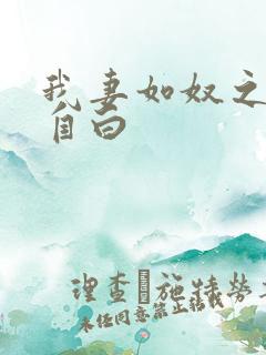 我妻如奴之琳的自白