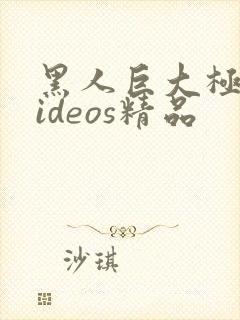 黑人巨大极品videos精品