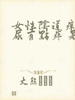 女性阴道痒 排尿有点疼 是怎么回事