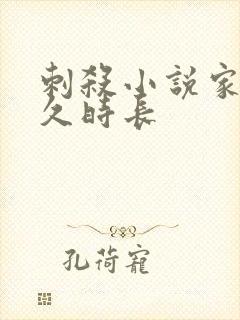 刺杀小说家2多久时长