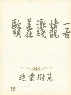 欧美激情一区视频在线观看