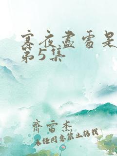 寒夜尽处是卿心第5集