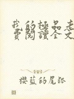 我的极品老婆免费阅读全文小说