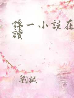 锦一小说在线阅读