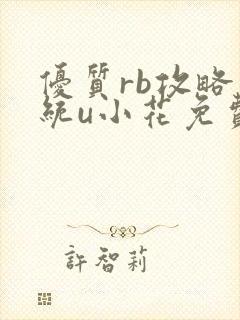 优质rb攻略系统u小花免费阅读