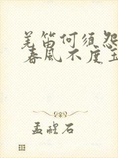 羌笛何须怨杨柳 春风不度玉门关中的春风是