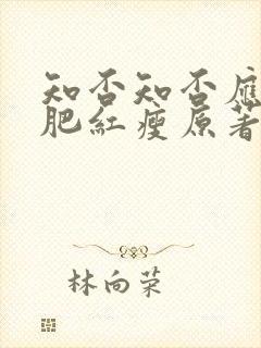 知否知否应是绿肥红瘦原著小说免费