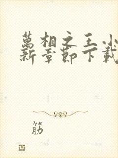 万相之王小说最新章节下载