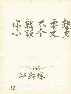 你就不要想起我小说全文免费阅读