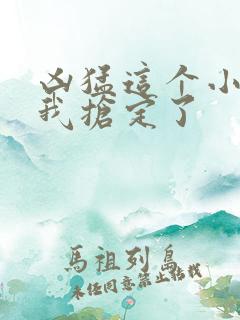 凶猛这个小娘子我抢定了