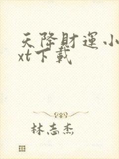 天降财运小说txt下载