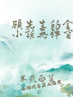 顾先生的金丝雀小说无弹窗