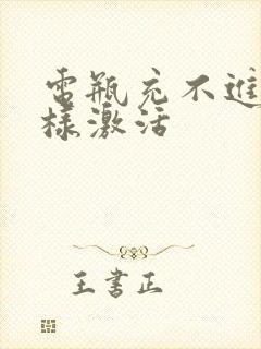 电瓶充不进电怎样激活