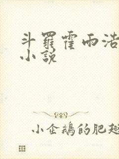 斗罗霍雨浩同人小说