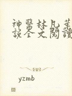 神医林凡叶惜小说全文阅读无弹窗