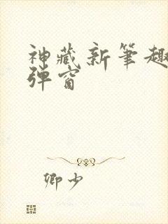 神藏新笔趣阁无弹窗