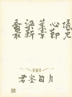 乔梁叶心仪小说最新章节免费阅读