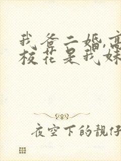 我爸二婚,高冷校花是我妹完整短剧