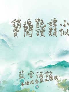 销魂艳婢小说免费阅读类似的小说