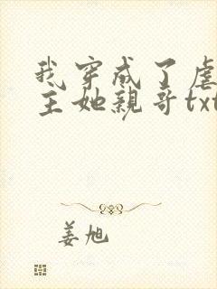 我穿成了虐文女主她亲哥txt