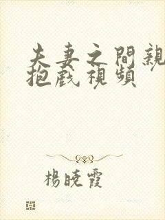 夫妻之间亲吻拥抱戏视频