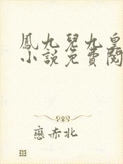 凤九儿九皇叔的小说免费阅读