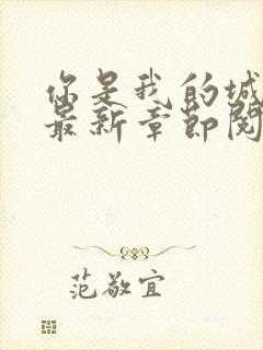 你是我的城小说最新章节阅读全文