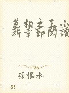 万相之王小说最新章节阅读全文