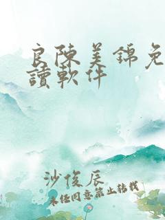 良陈美锦免费阅读软件