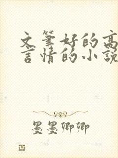 文笔好的高质量言情的小说