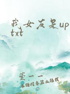 我女友是up主txt