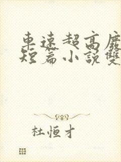 车速超高废文的短篇小说双女主