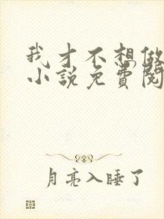 我才不想做家务小说免费阅读