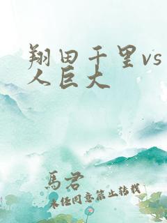 翔田千里vs黑人巨大