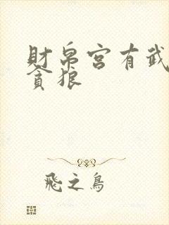 财帛宫有武曲和贪狼