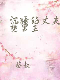 沉睡的丈夫小说双男主